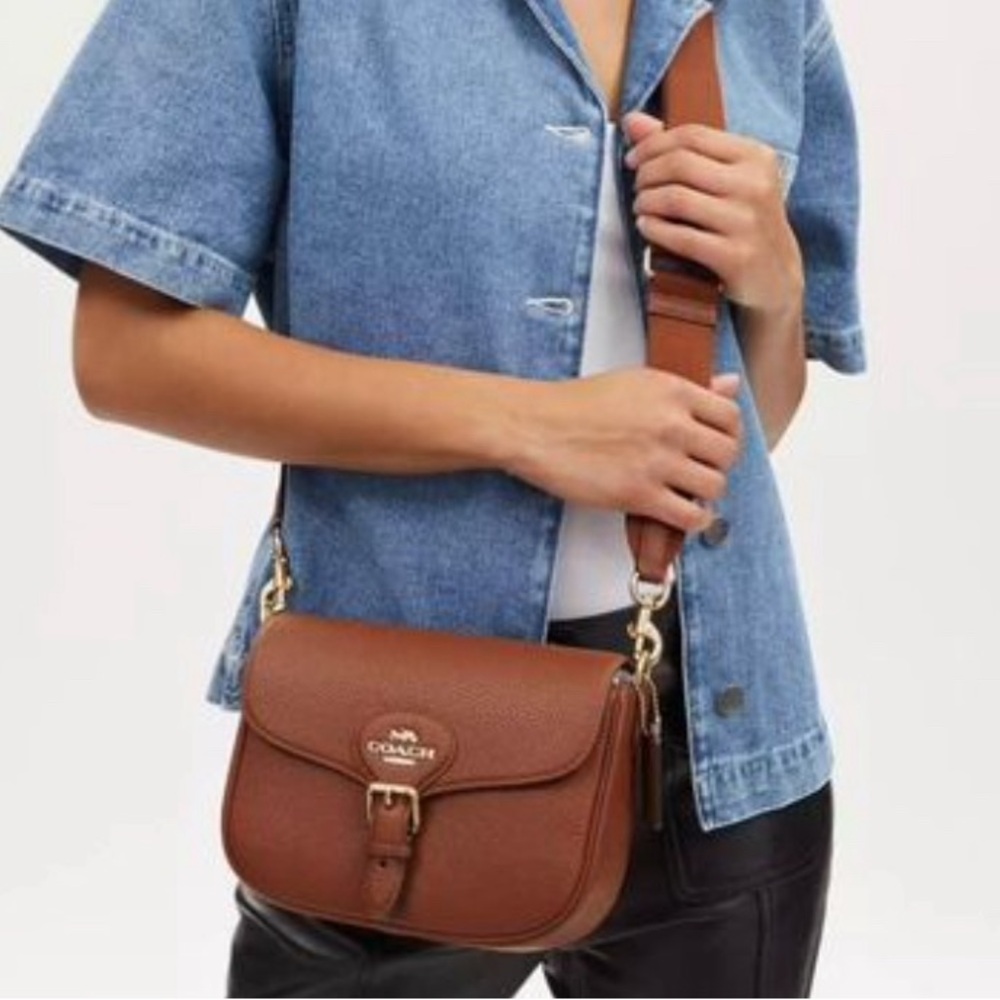 Coach Amelia Saddle Bag